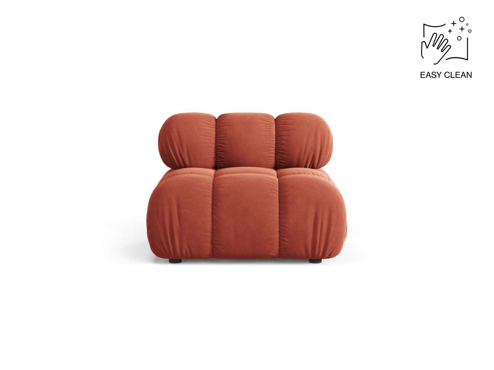 Bellis Modul Armless, 94x94 cm — Coral