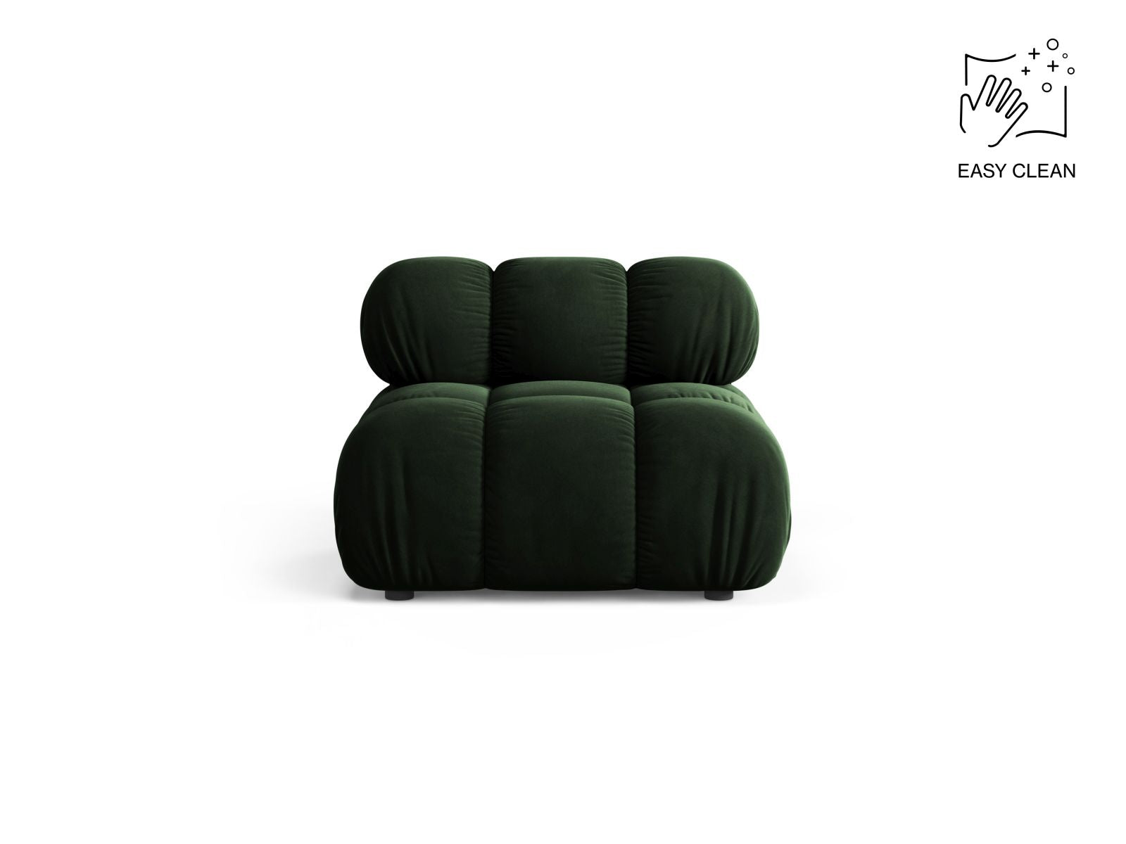 Bellis Modul Armless, 94x94 cm — Bottle Green