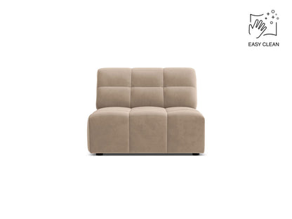Sofamodul Samt Beige Jennifer — Beige