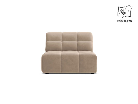 Sofamodul Samt Beige Jennifer — Beige