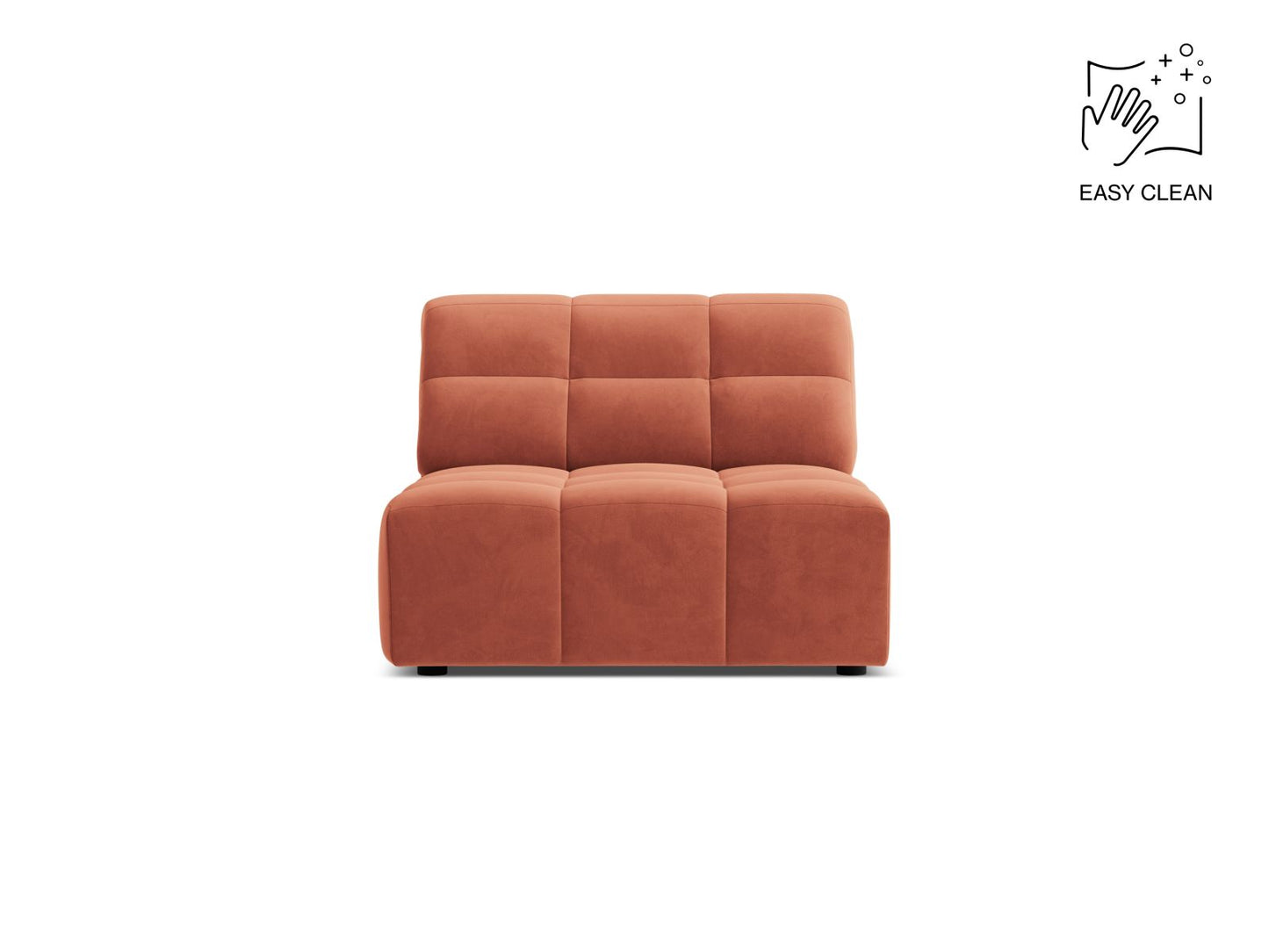 Sofamodul Samt Beige Jennifer — Coral