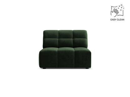 Sofamodul Samt Beige Jennifer — Bottle Green