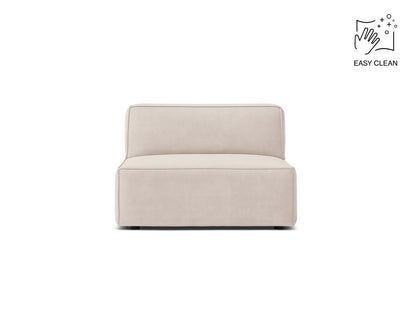 Sofamodul Samt Beige Jodie — Light Beige