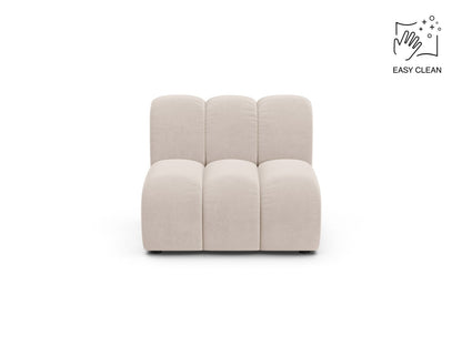 Sofamodul Samt Beige Lupine — Light Beige