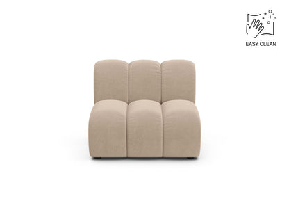 Sofamodul Samt Beige Lupine — Beige