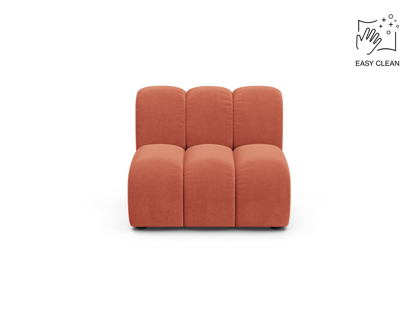 Sofamodul Samt Beige Lupine — Coral