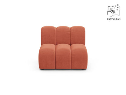 Sofamodul Samt Beige Lupine — Coral