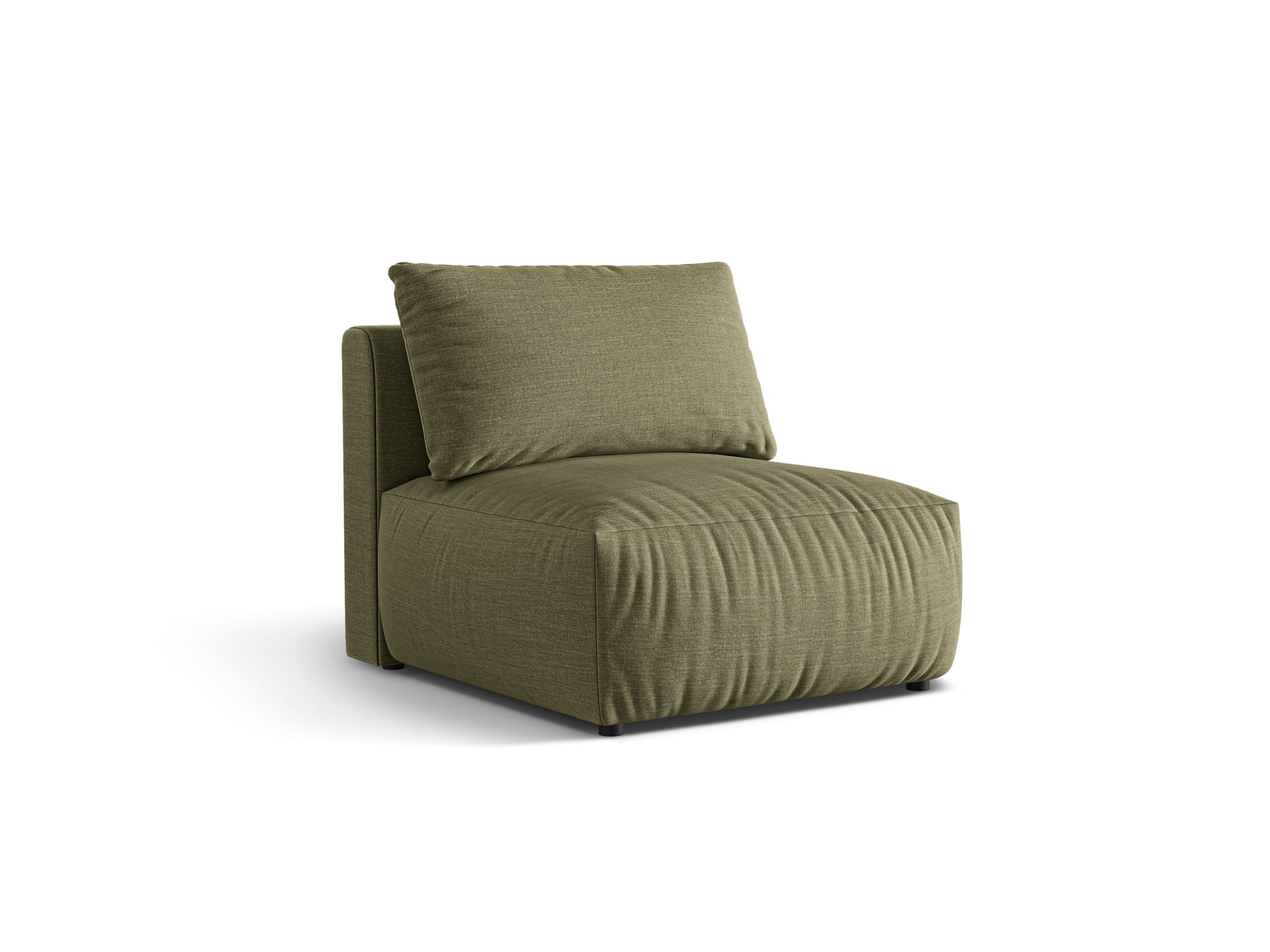 Sofamodul Strukturstoff Light Green Chris — Detailansicht