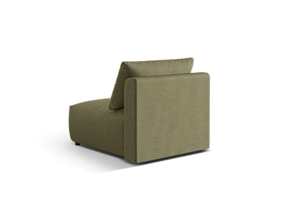 Sofamodul Strukturstoff Light Green Chris — Maße und Details