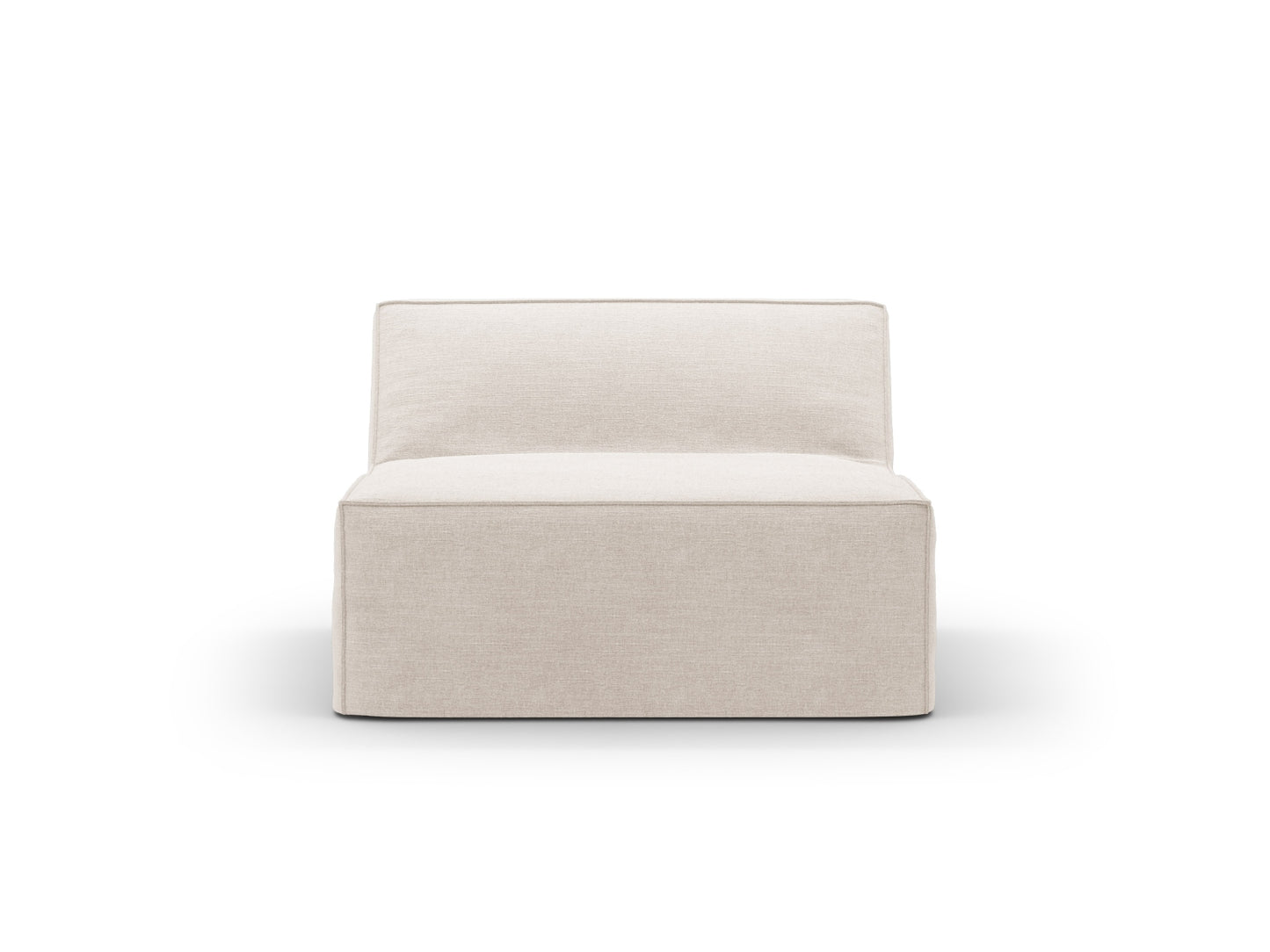 Sofamodul Strukturstoff Beige Jodie — Detailansicht