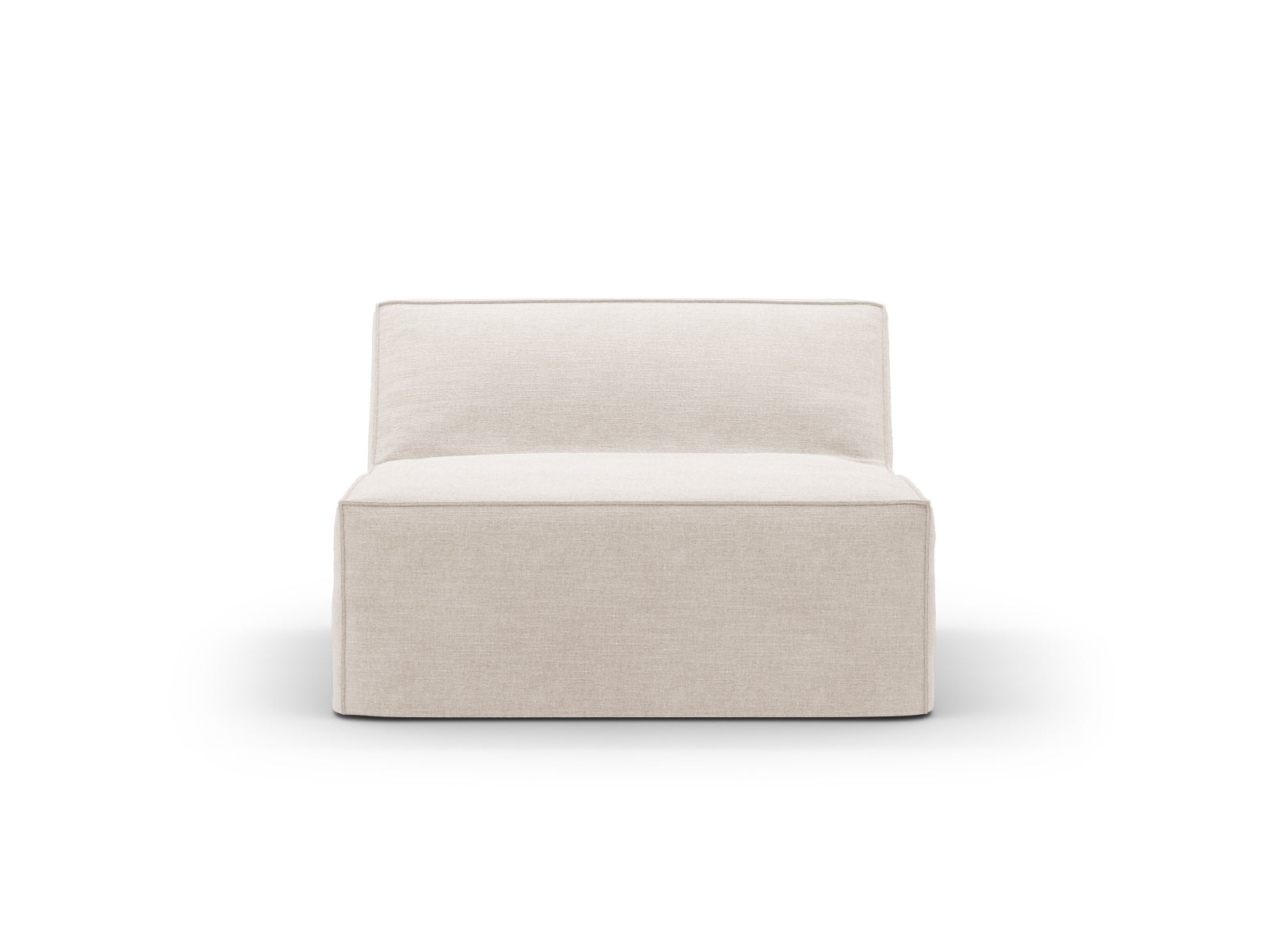 Sofamodul Strukturstoff Beige Jodie — Detailansicht
