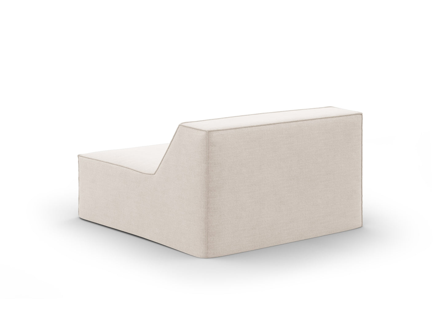 Sofamodul Strukturstoff Beige Jodie — Maße und Details
