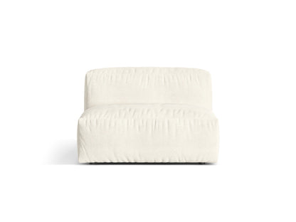 Sofamodul Bouclé Anthrazit Martina — Ivory