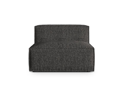 Sofamodul Bouclé Anthrazit Nuria — Anthracite