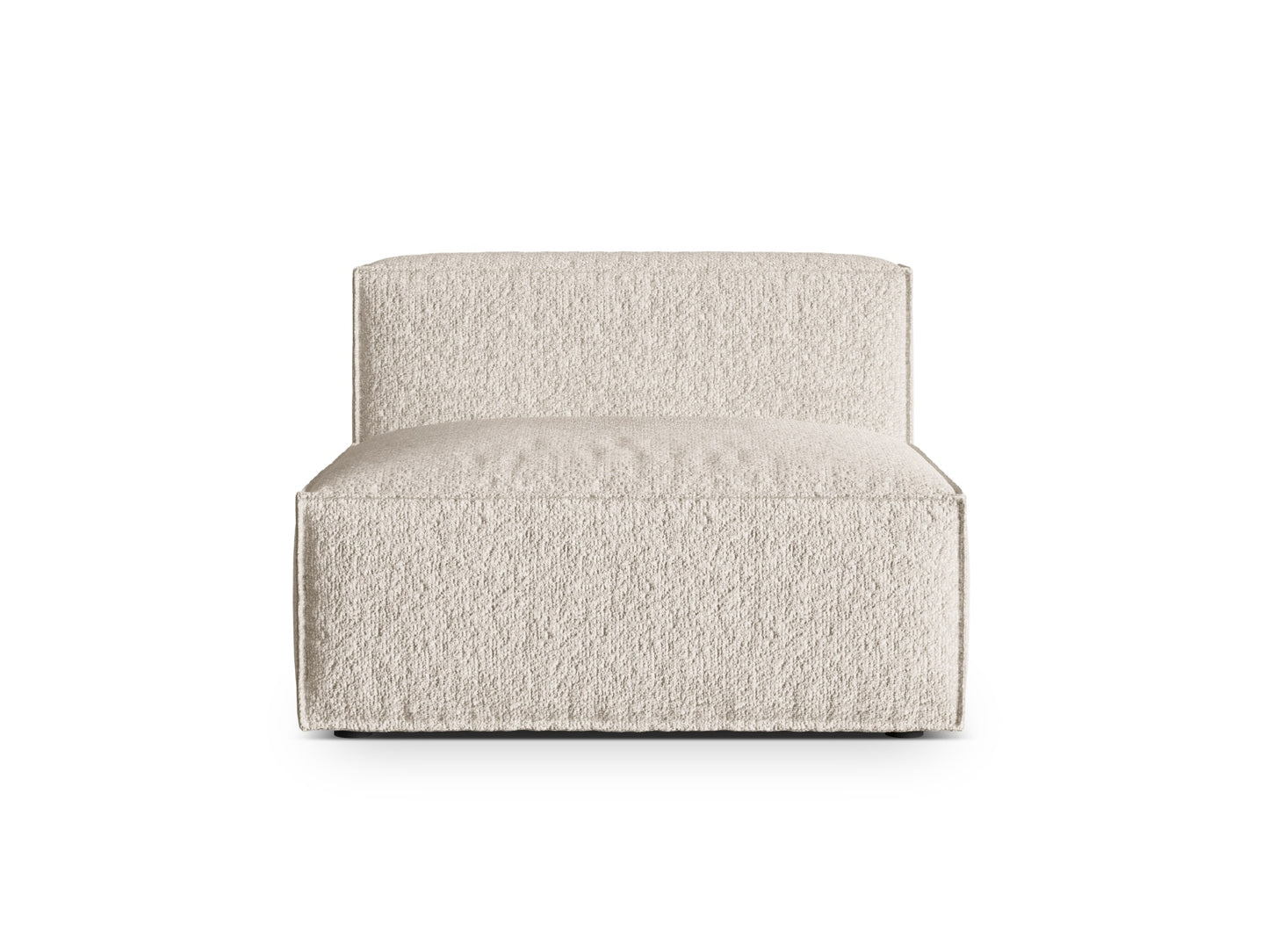 Sofamodul Bouclé Anthrazit Nuria — Beige
