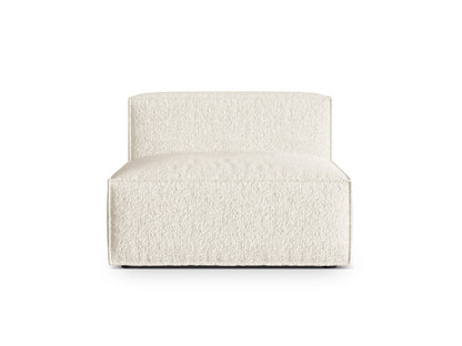 Sofamodul Bouclé Anthrazit Nuria — Ivory