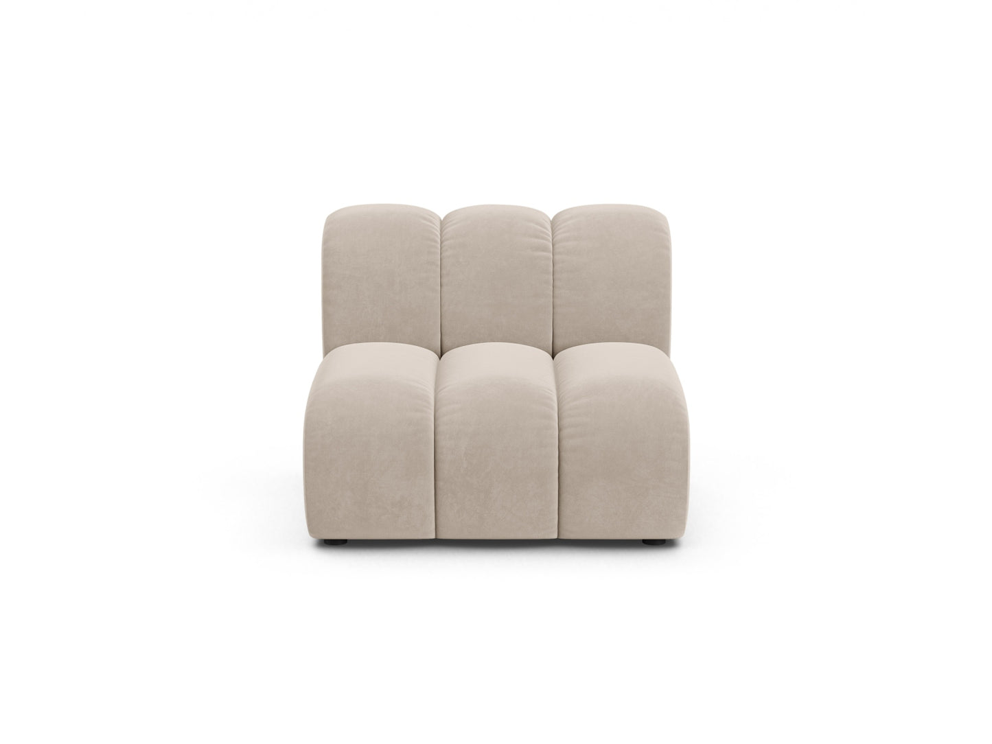 Sofamodul Samt Beige Lupine — Beige