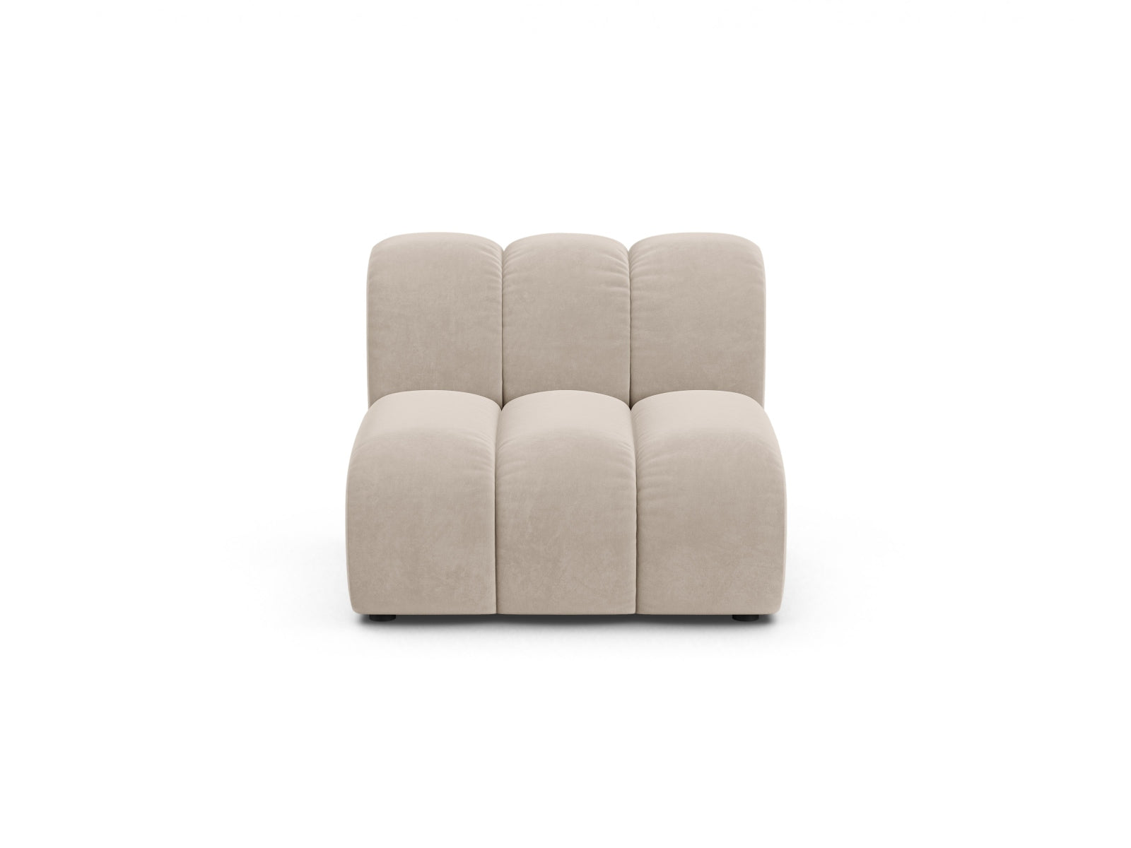 Sofamodul Samt Beige Lupine — Beige
