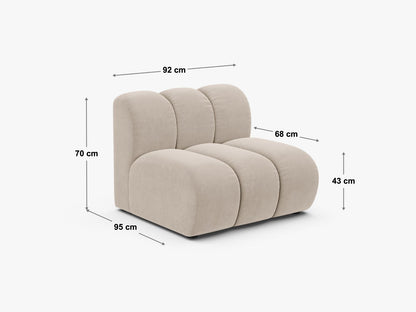Sofamodul Samt Beige Lupine — Ansicht 5