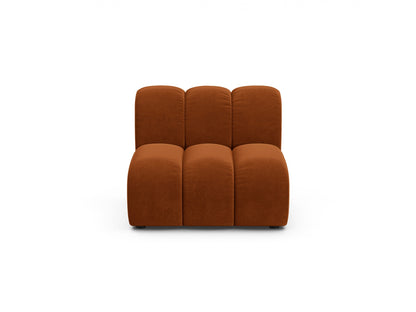 Sofamodul Samt Beige Lupine — Terracotta
