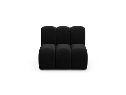 Sofamodul Samt Beige Lupine — Black