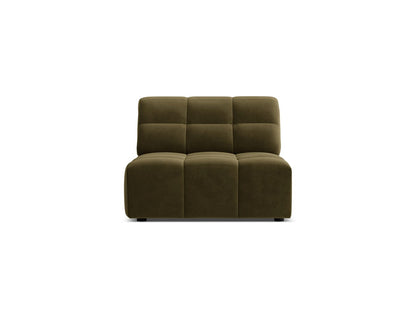 Sofamodul Samt Schwarz Jennifer — Green