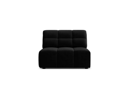 Sofamodul Samt Schwarz Jennifer — Black