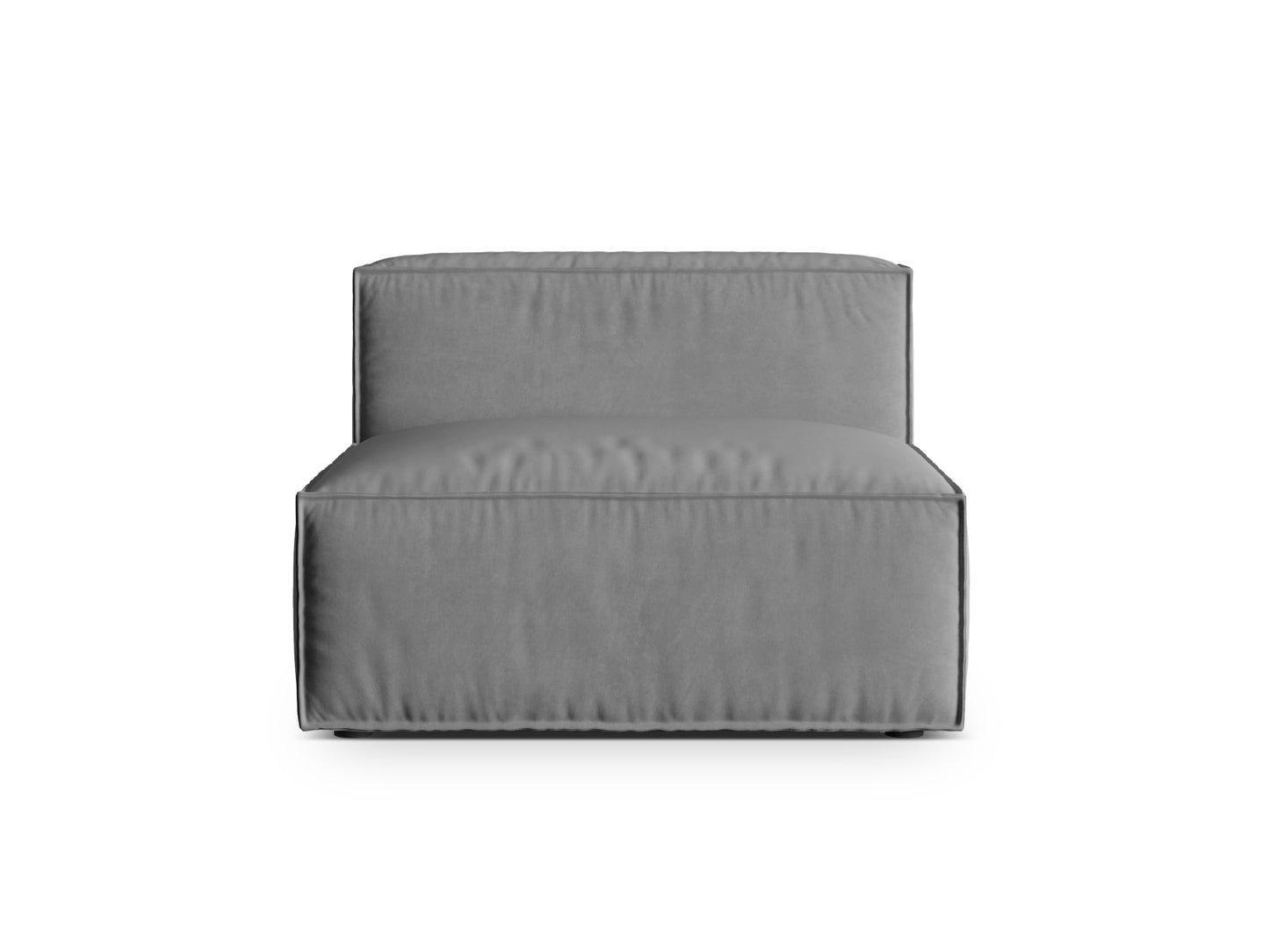Sofamodul Samt Beige Nuria — Grey