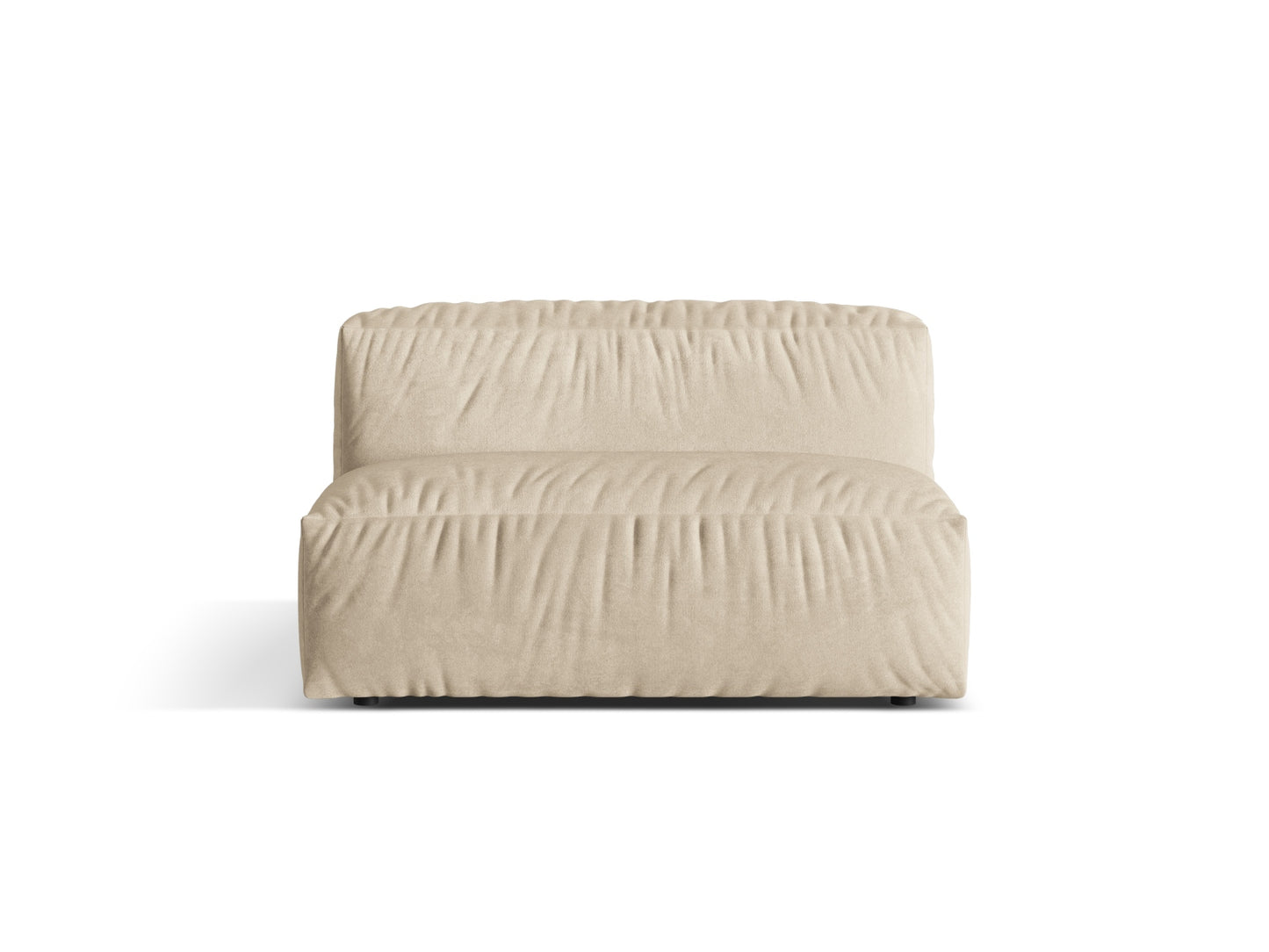 Martina Wide Single Seat, 132x106 cm — Light Beige