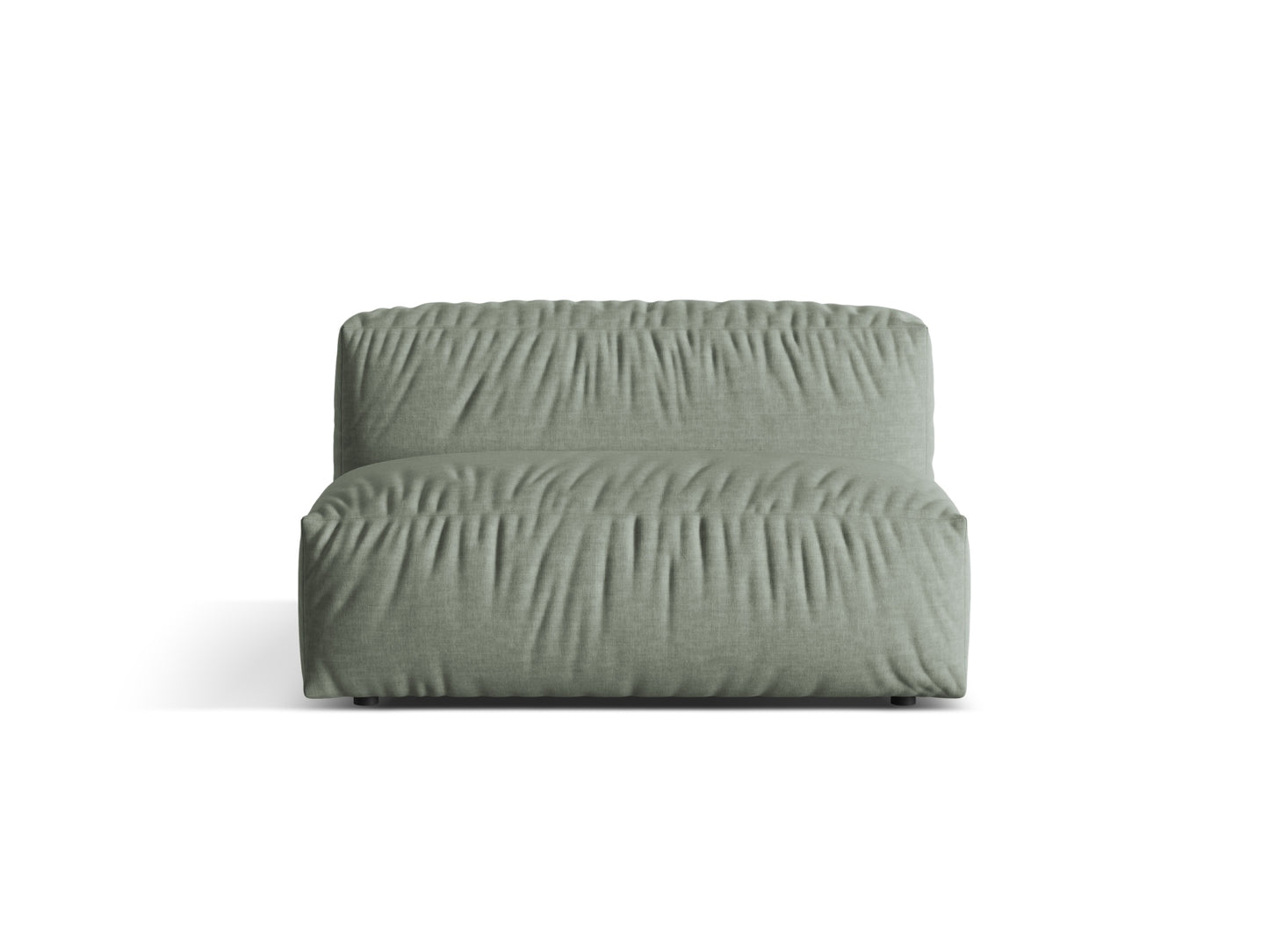 Martina Wide Single Seat, 132x106 cm — Moss Green