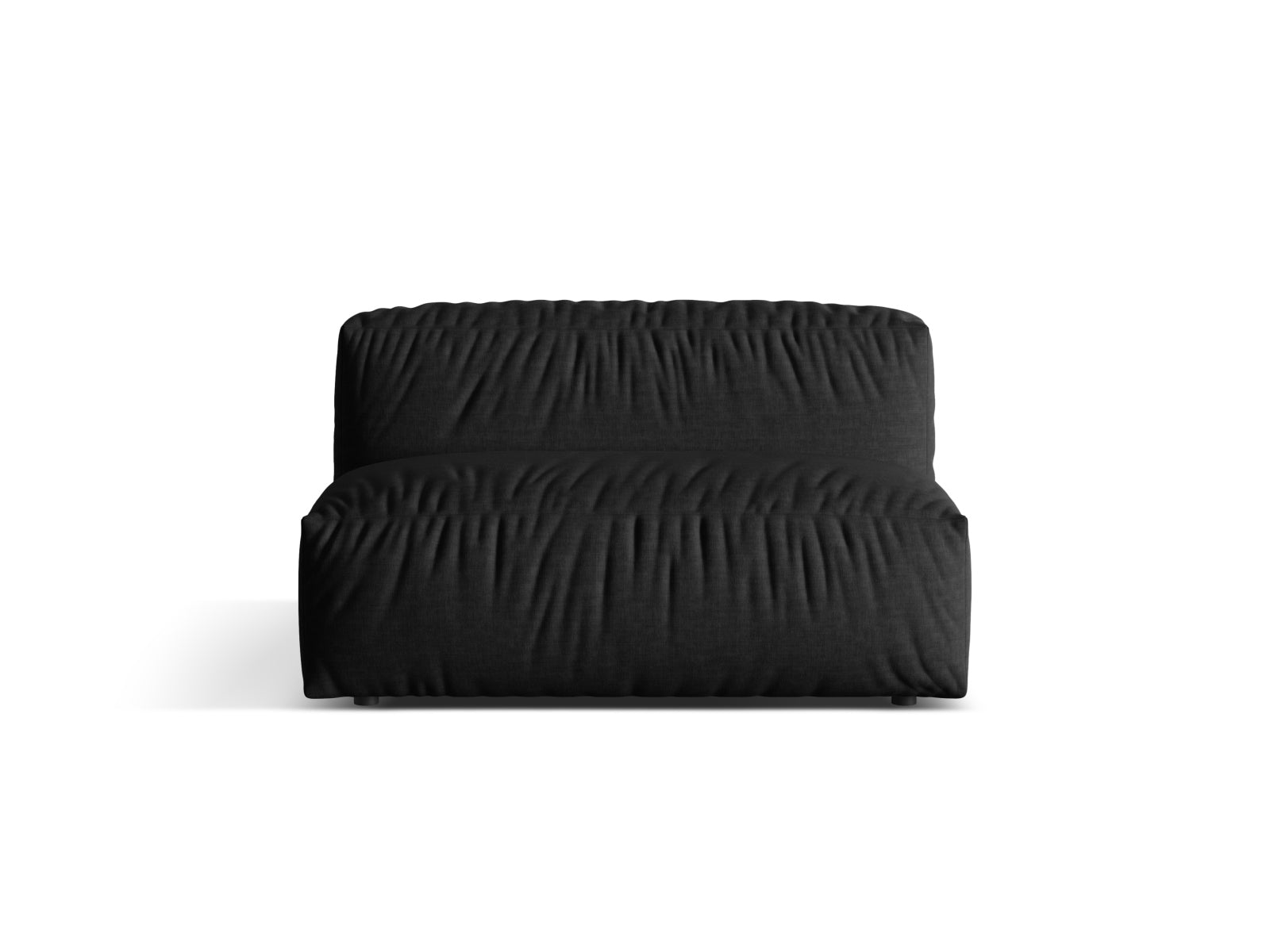 Martina Wide Single Seat, 132x106 cm — Black