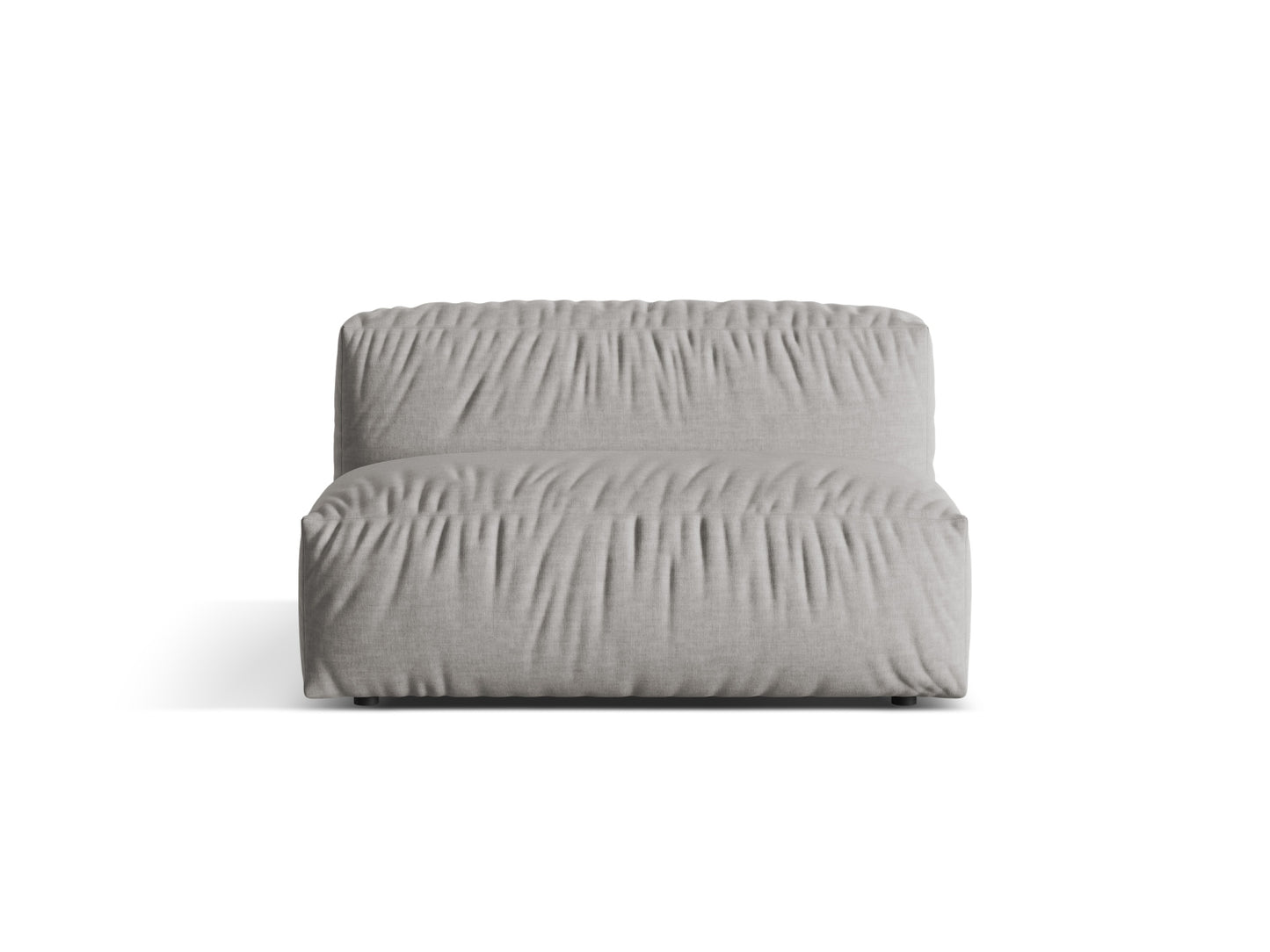 Martina Wide Single Seat, 132x106 cm — Light Grey