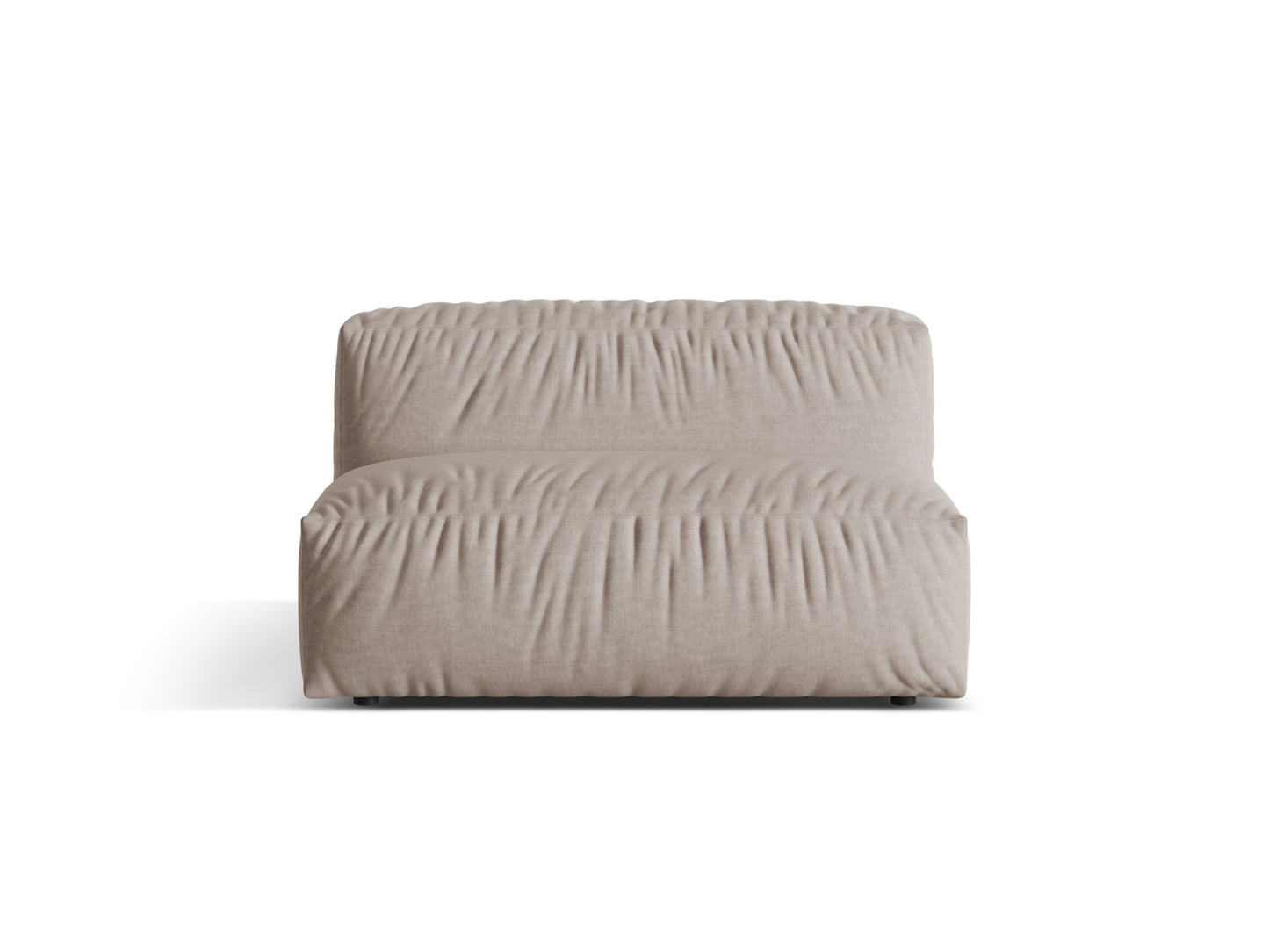 Martina Wide Single Seat, 132x106 cm — Dark Beige