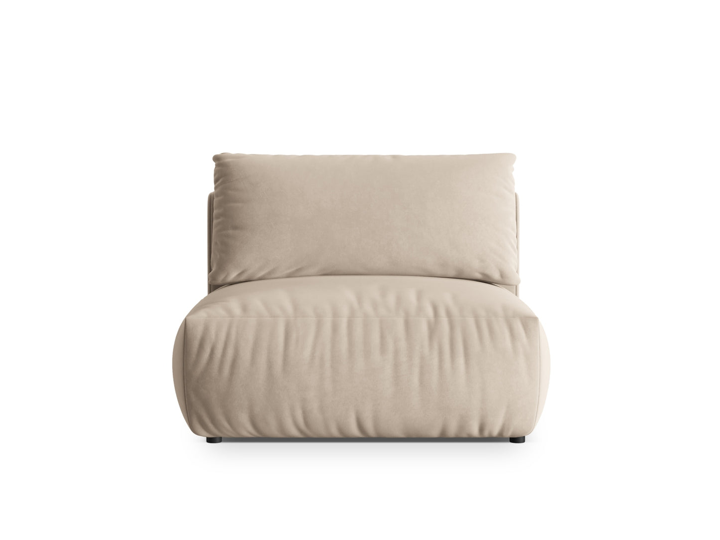 Chris Modul Armless, 105x100 cm — Light Beige