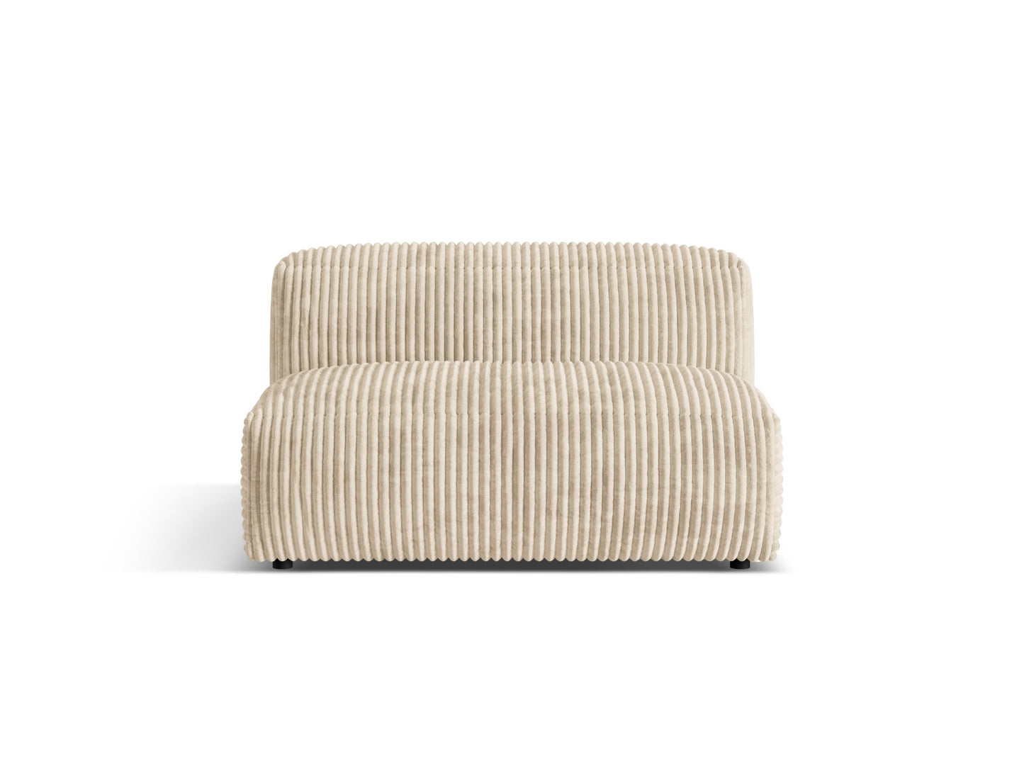 Martina Wide Single Seat, 132x106 cm — Light Beige
