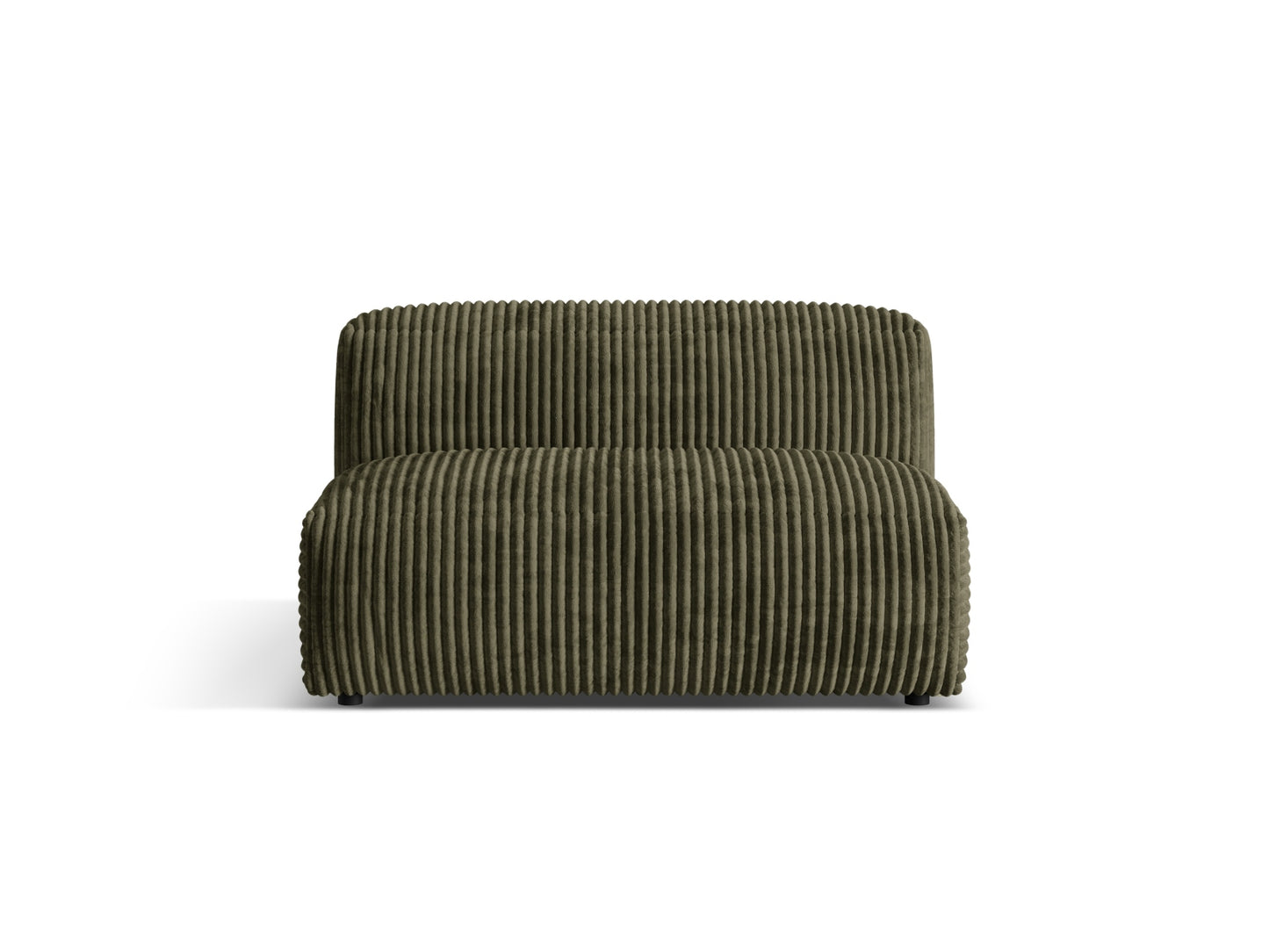 Martina Wide Single Seat, 132x106 cm — Moss Green