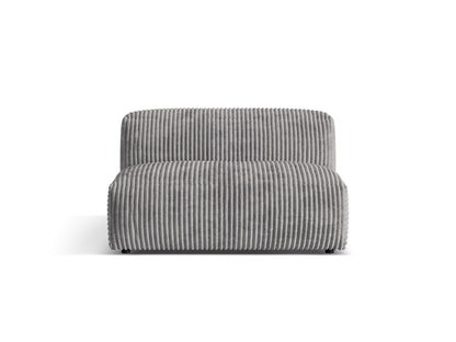 Martina Wide Single Seat, 132x106 cm — Light Grey