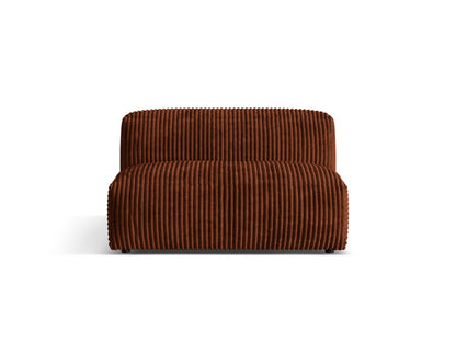 Martina Wide Single Seat, 132x106 cm — Brick