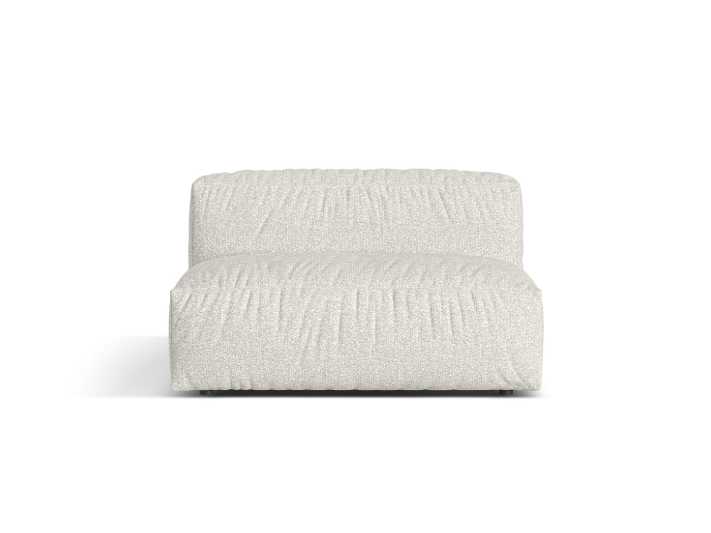 Martina Wide Single Seat, 132x106 cm — Grey Beige Melange