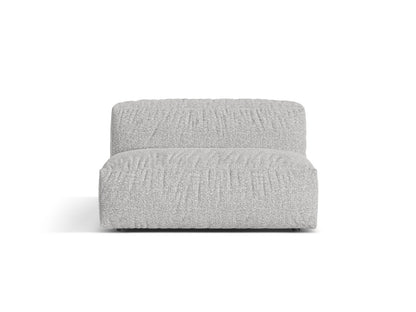 Martina Wide Single Seat, 132x106 cm — Silver