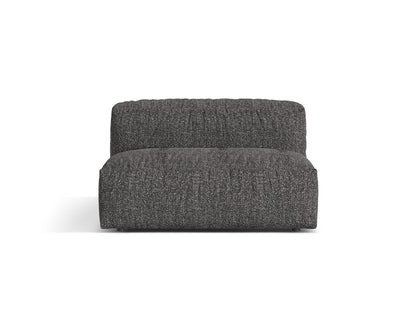 Martina Wide Single Seat, 132x106 cm — Anthracite
