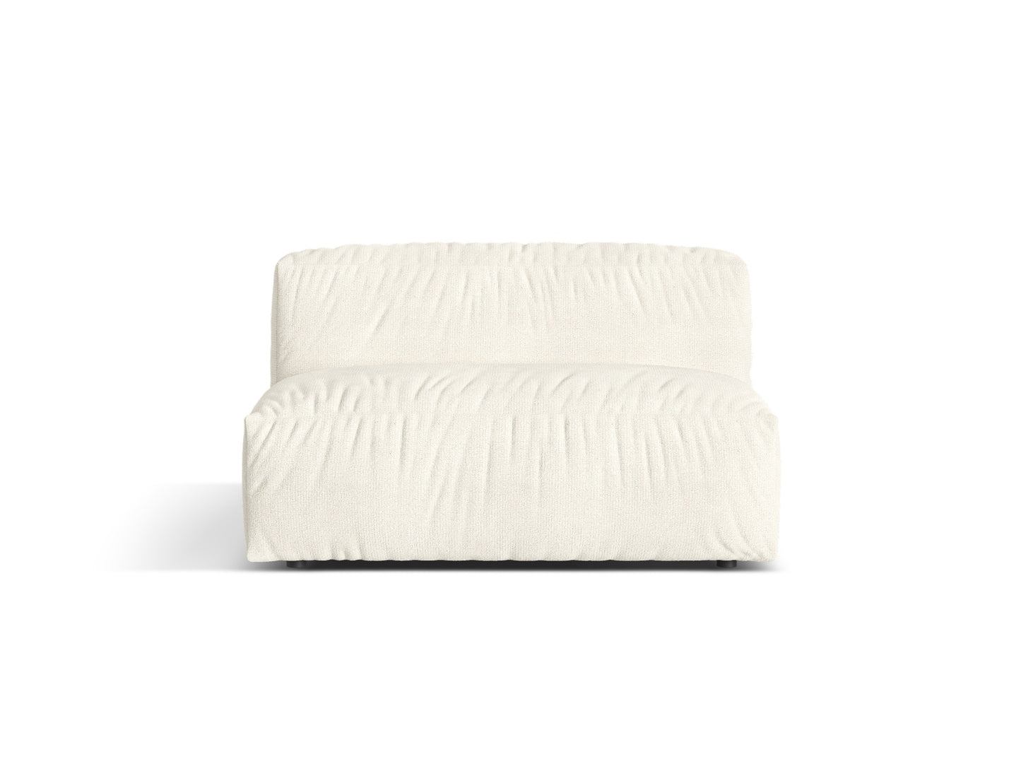Martina Wide Single Seat, 132x106 cm — Ivory