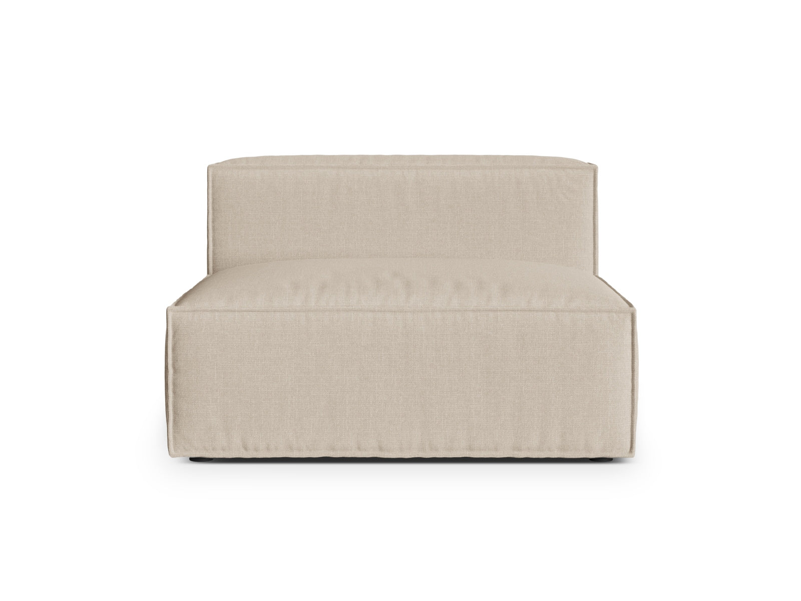 Nuria Modul Armless, 2 Seats, 120x110 cm — Beige