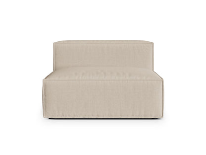 Nuria Modul Armless, 2 Seats, 120x110 cm — Beige