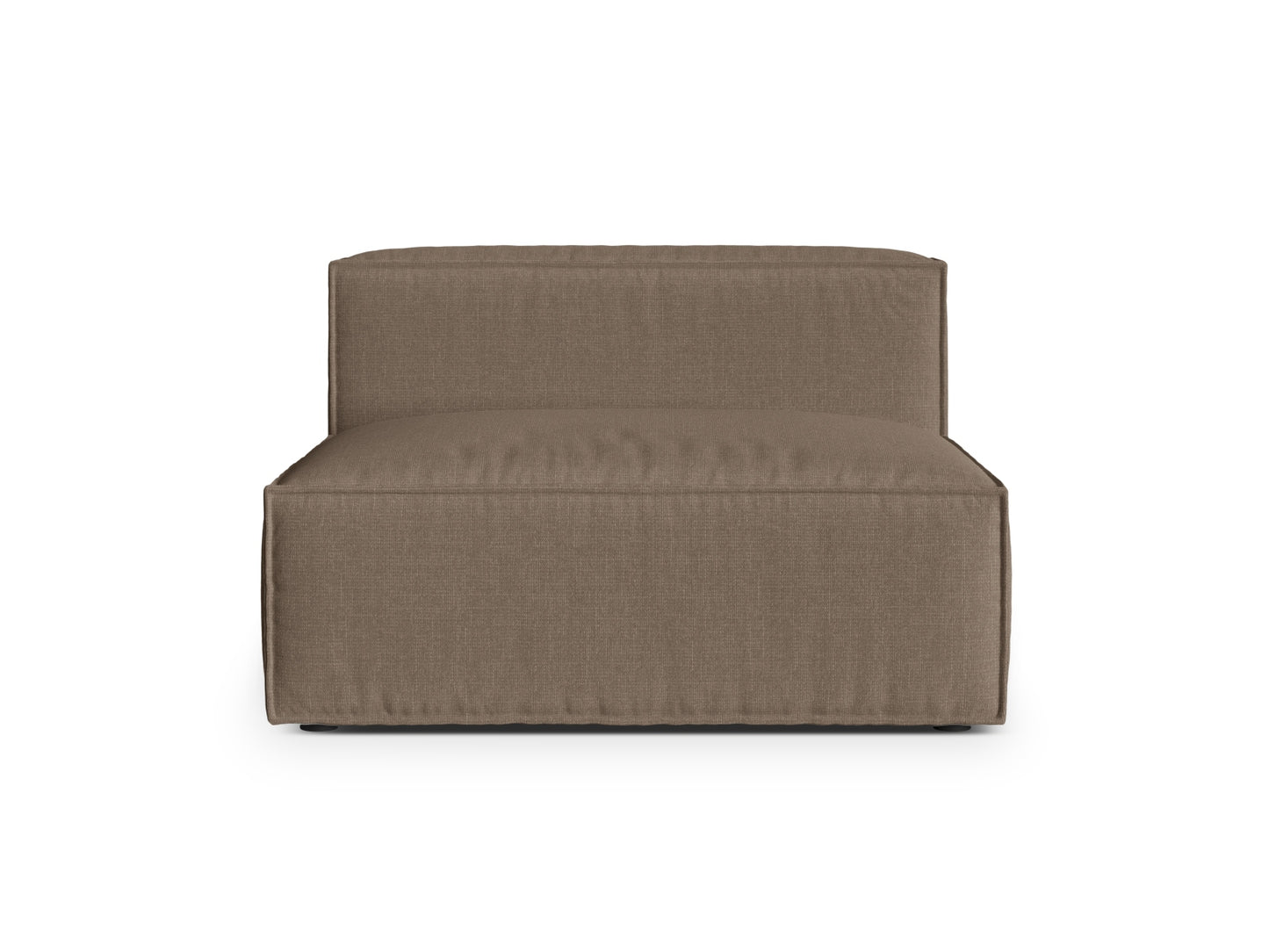 Nuria Modul Armless, 2 Seats, 120x110 cm — Cappuccino