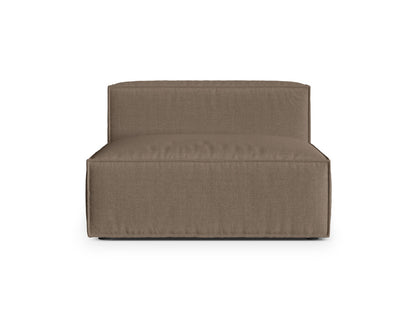 Nuria Modul Armless, 2 Seats, 120x110 cm — Cappuccino
