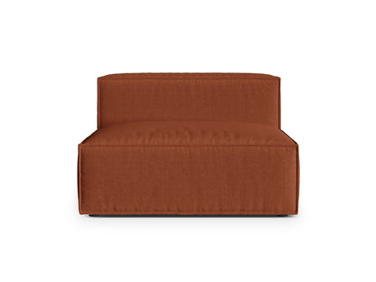 Nuria Modul Armless, 2 Seats, 120x110 cm — Brick