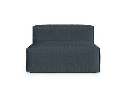 Nuria Modul Armless, 2 Seats, 120x110 cm — Deep Petrol