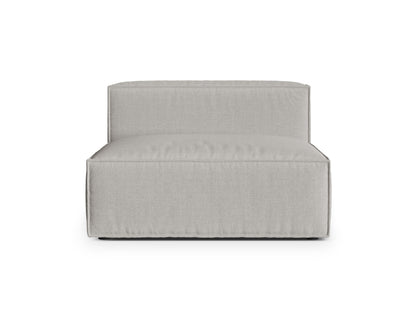 Nuria Modul Armless, 2 Seats, 120x110 cm — Light Grey
