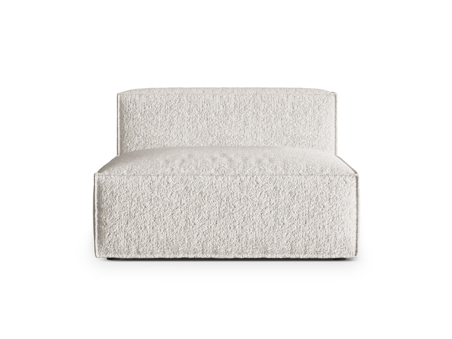 Nuria Modul Armless, 2 Seats, 120x110 cm — Grey Beige Melange